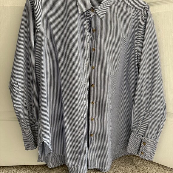 Classy Maternity HATCH Button Down Size 1 - Picture 4 of 5